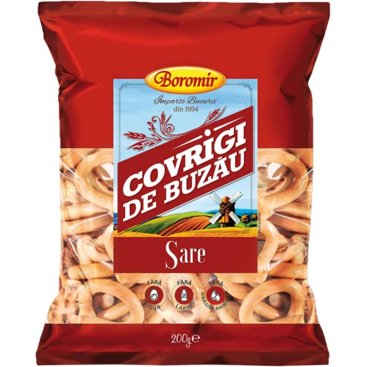 Buzau Boromir perec sóval, mennyiség 200 g