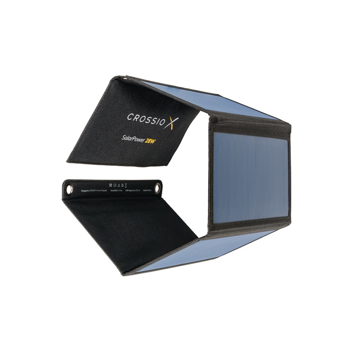 Panou Solar CROSSIO SolarPower 28 W, versiune 3.0