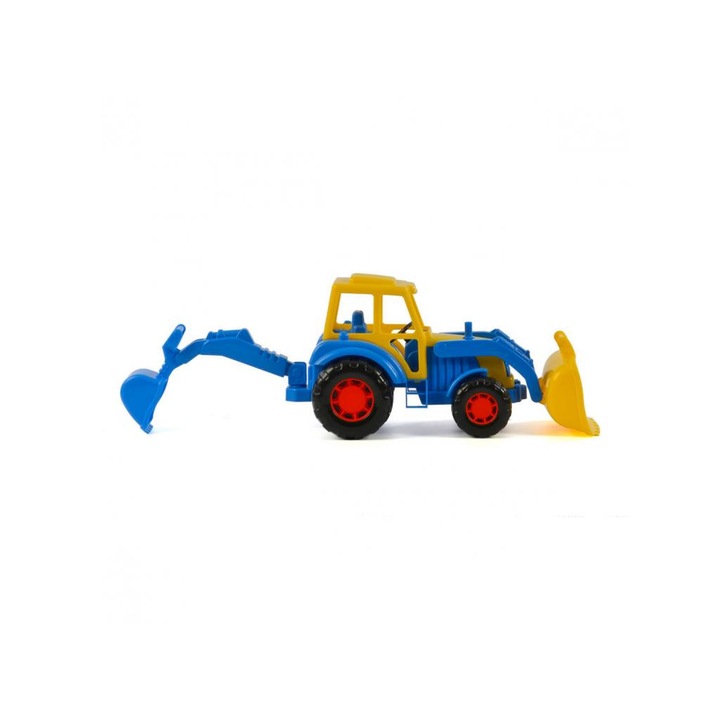 Polesie 4070915 Polesie traktor markolóval - kék