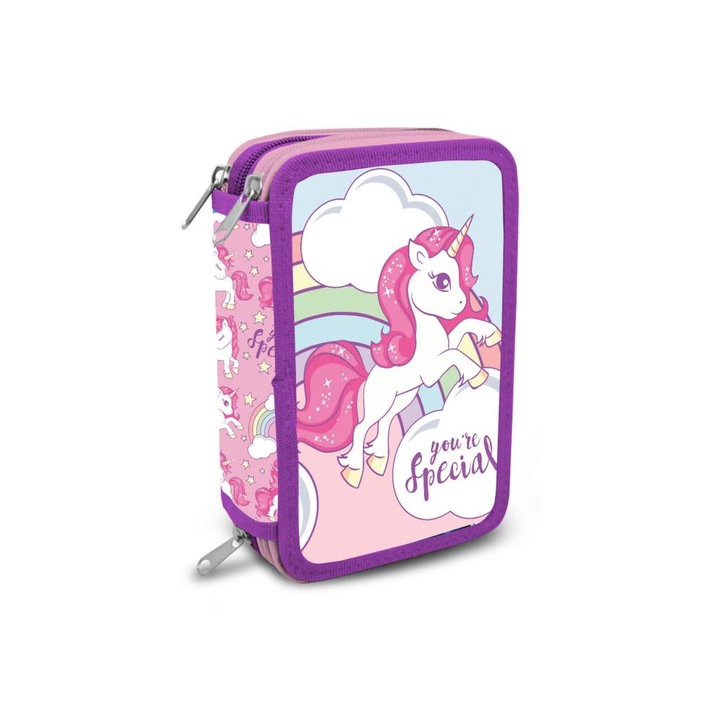 Thimble 7840279 Emeletes töltött tolltartó - Egyszarvú