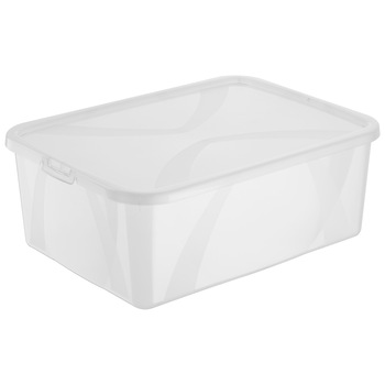 Cutie depozitare Rotho, 10 l, transparenta Cutie depozitare Rotho, 10 l, transparenta