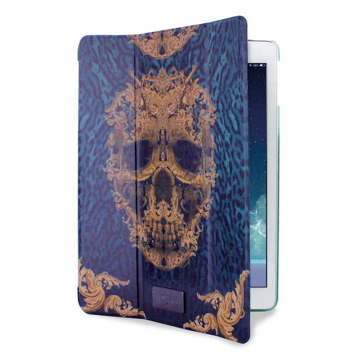 Kалъф-поставка JUST CAVALLI Barocco Skull за Apple iPad 9.7" 2017