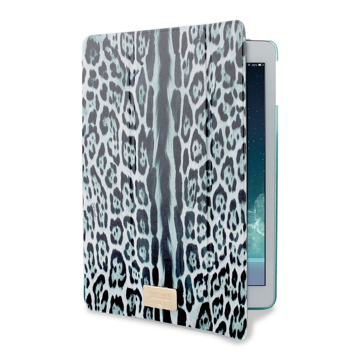 Kалъф-поставка JUST CAVALLI Python Leopard за Apple iPad 9.7" 2017