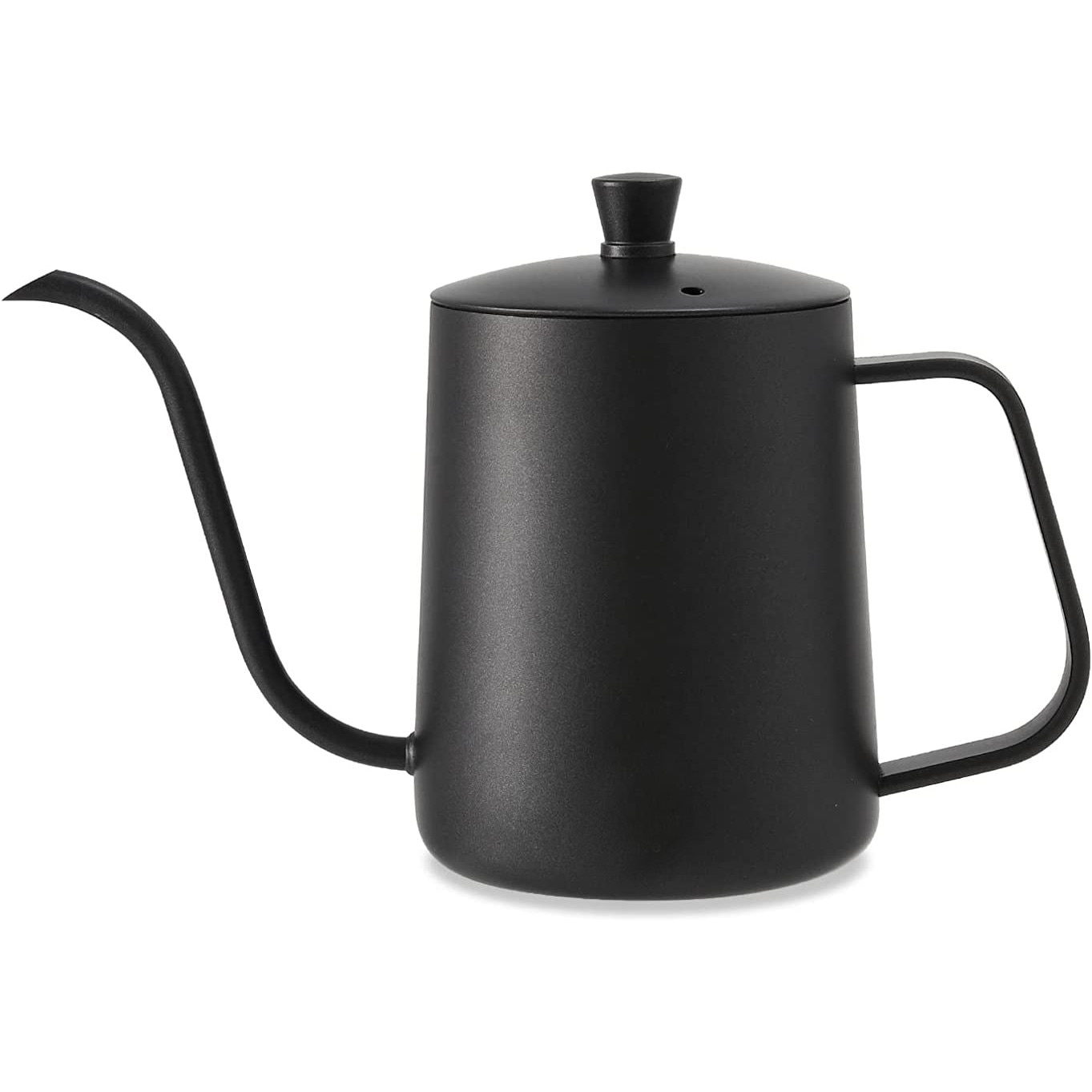 Чайник, Неръждаема стомана, 600 ml, Черен - eMAG.bg