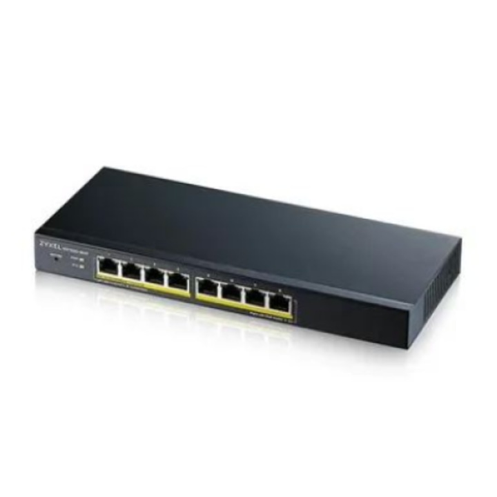 Zyxel GS1900-8HP 8 portos GbE Smart Managed PoE kapcsoló
