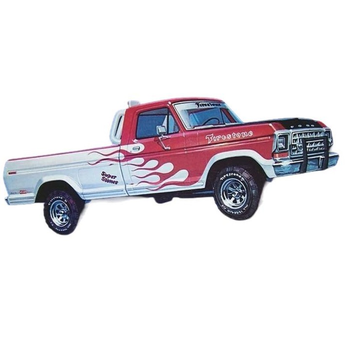 Модел автомобил 1978 Ford Pickup, AMT, Пластмаса, 10 години, Многоцветен