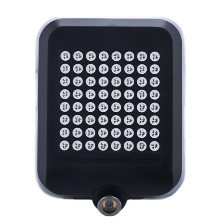 Lumina inteligenta LED bicicleta BIKE-0034, USB, Negru