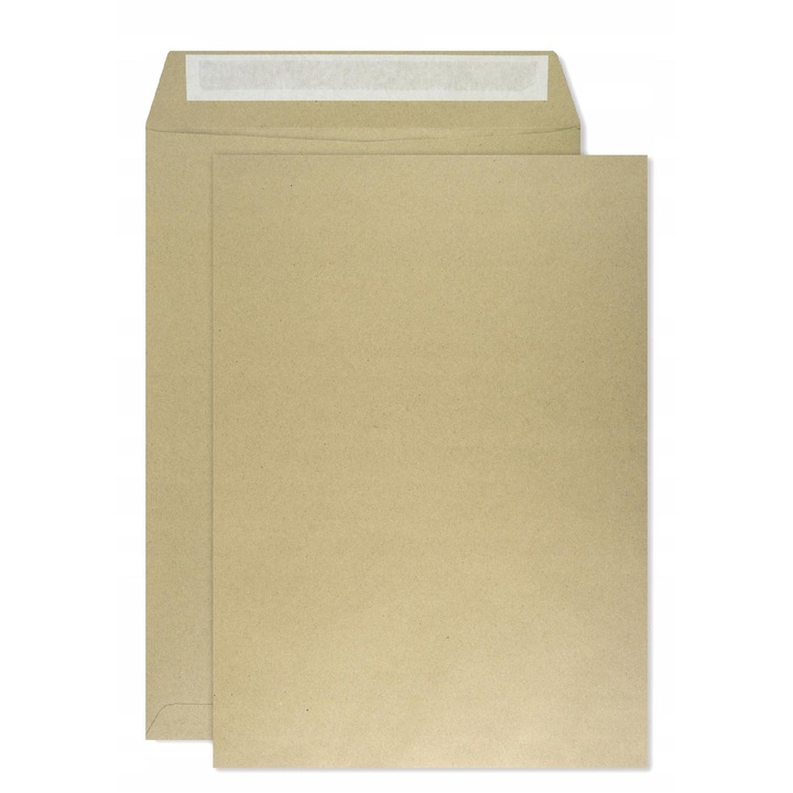 Boríték B5 HK levelekhez barna szalaggal - 500 db