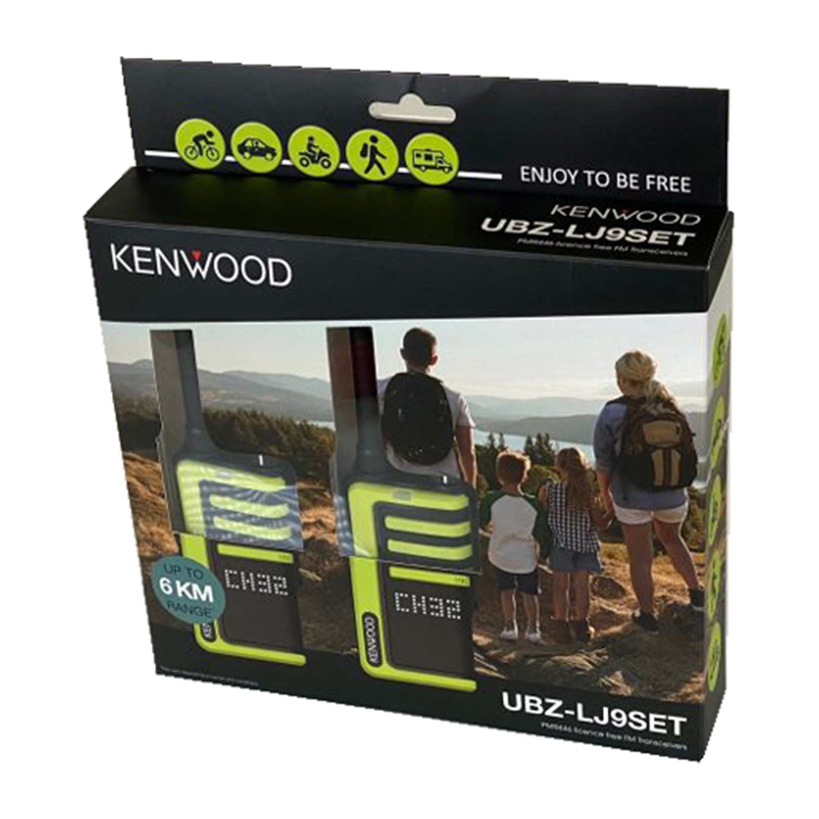 Kit Doua Statii Radio, Kenwood UBZ-LJ9SET - eMAG.ro