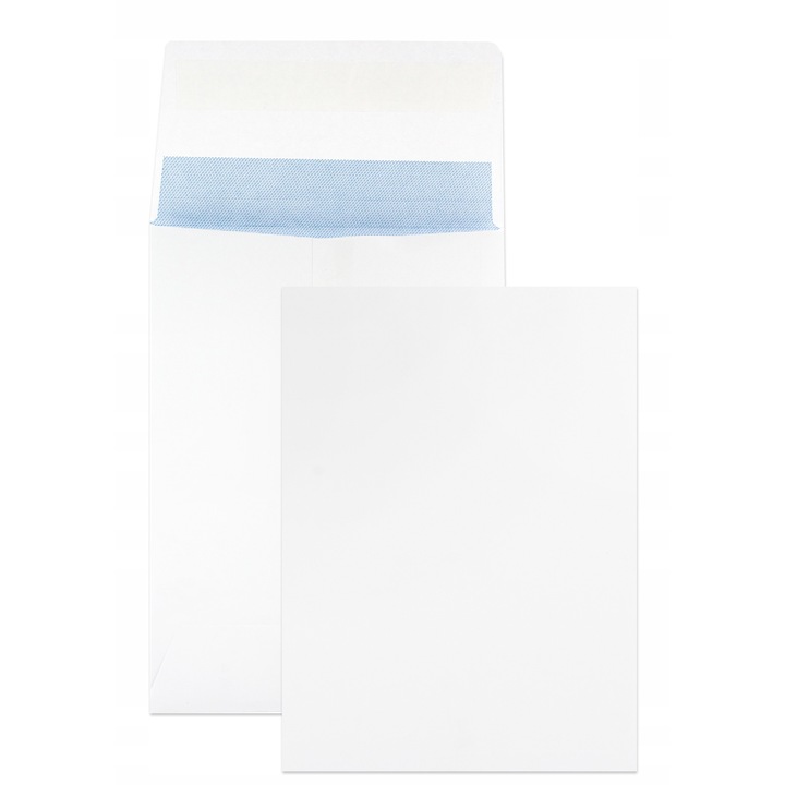 Hosszabbított oldalas borítékok C5 HK fehér - 125 db