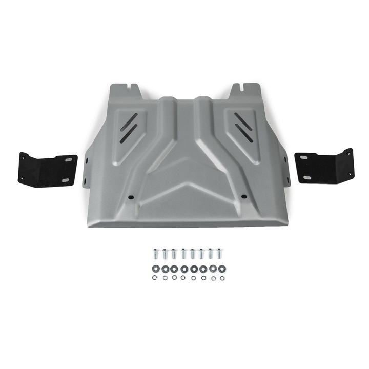 Scut cutie transfer pentru Mitsubishi L200 Triton KL 2015-2022 2,4D; 2,2D, din aluminiu, 4 mm, Rival