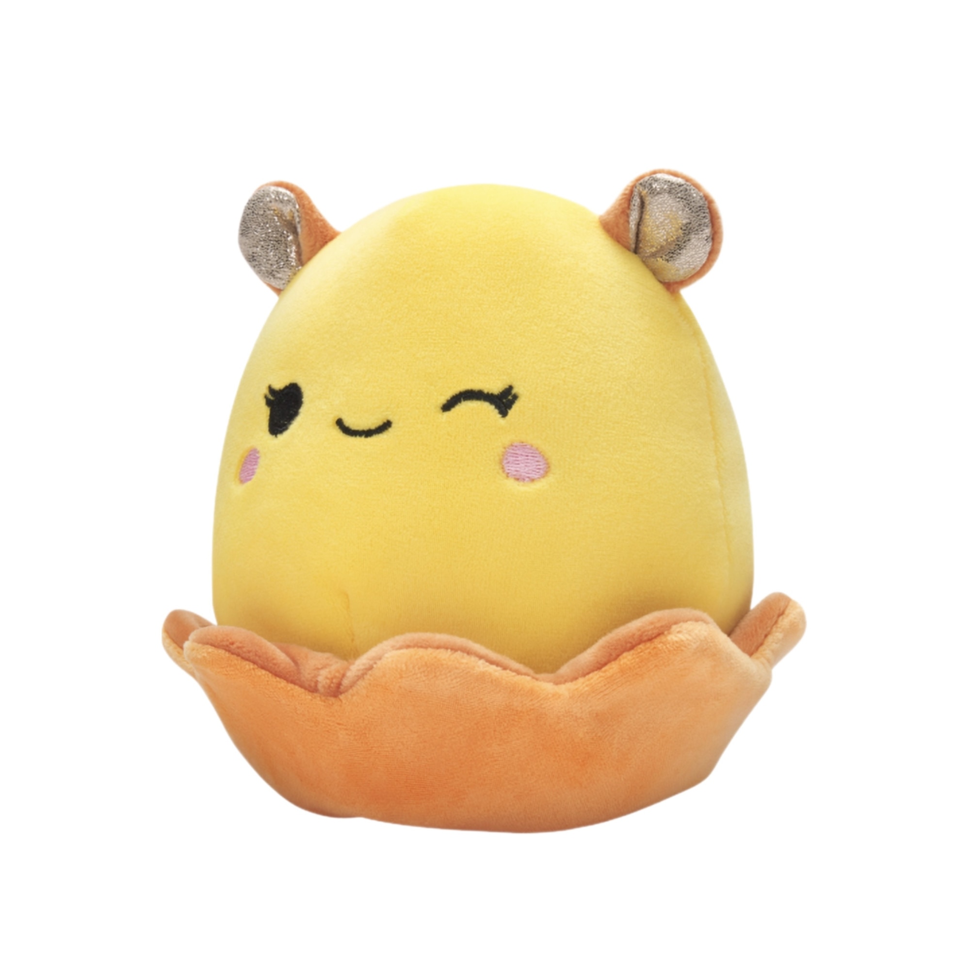 Squishmallows Peluche a forma di polpo Bijan il Dumbo da 19,1 cm – Aggiungi Bijan alla tua squadra, peluche di medie dimensioni, peluche ufficiale Kelly Toy