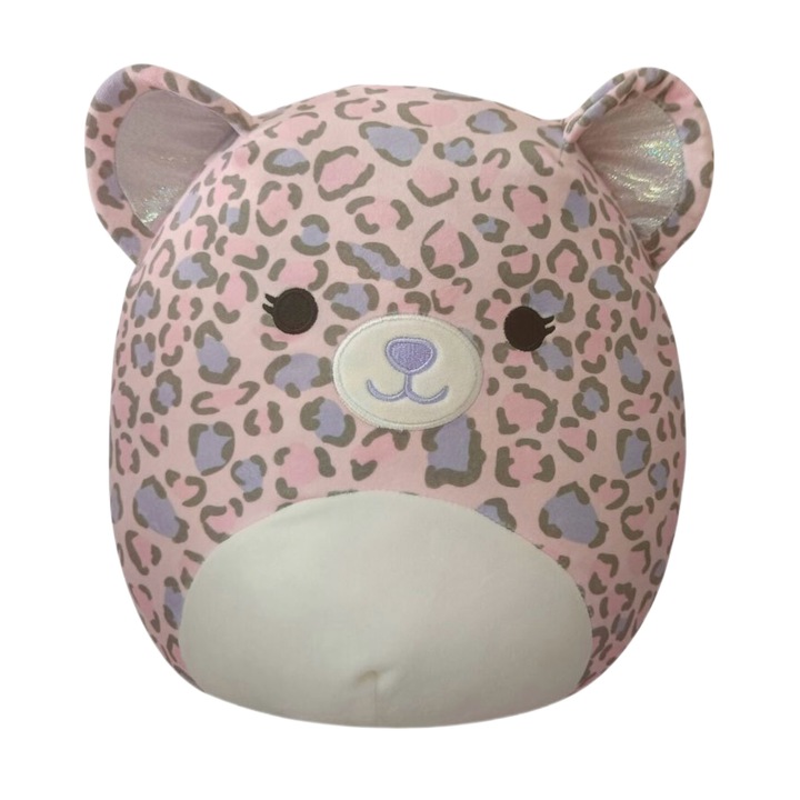 Jucarie de plus Squishmallows, Cheetah Roz Dallas, 20 cm
