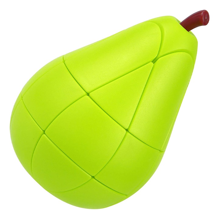 Cub Rubik Zenuk® - Forma Para, 3x3, Dezvoltarea Inteligentei, Antistres, Verde