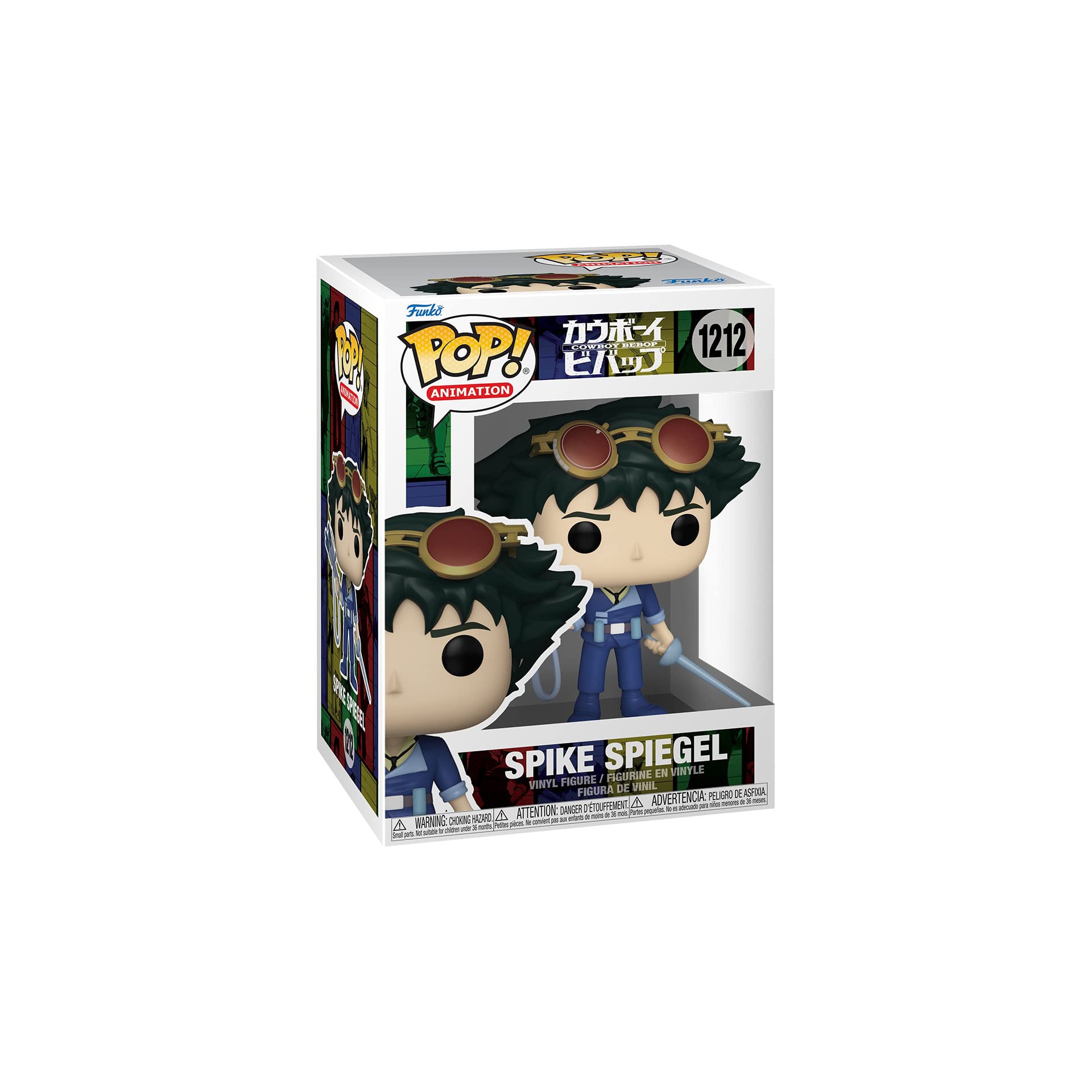 Funko Pop! Animáció Cowboy Bebop S3 Spike Spiegel fegyverrel és