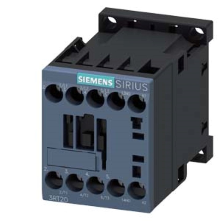 Contactor Siemens 3P AC-3, 4KW/400V, 1NO, AC 230V