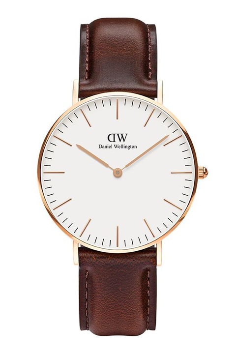 Daniel Wellington, Ceas cu o curea de piele, Maro scortisoara