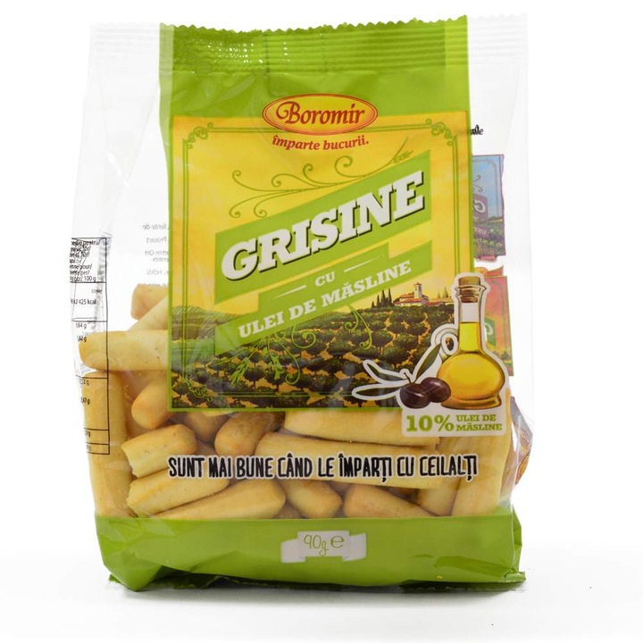 Grisine cu Ulei de Masline Boromir, Cantitate 90 g