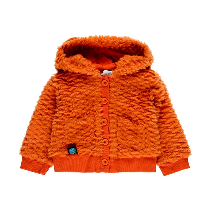 Haorac blanita fete Boboli, gluga, portocaliu