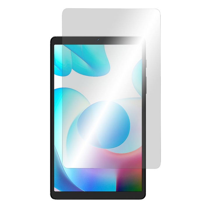 Folie protectie tableta, Sticla securizata, 8.7 inch, Compatibila cu Realme Pad Mini, Transparent