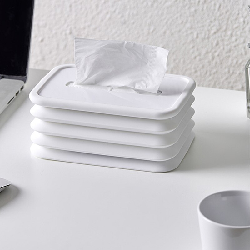 Discoball Boîte à Mouchoirs Cube Carré Miroir Distributeur De Mouchoirs De Salle De Bain Support Pour La Maison, Le Bureau Et La Voiture (argenté