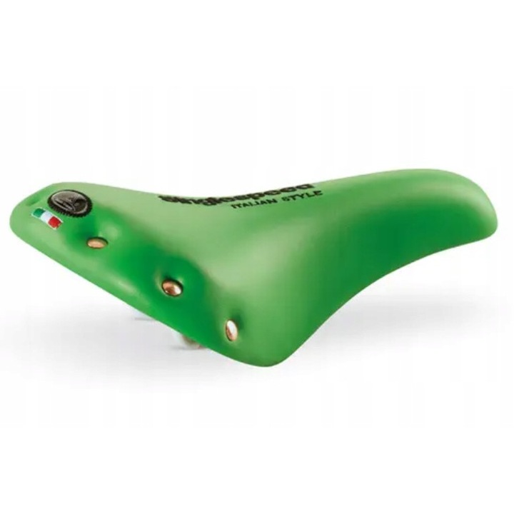 Седалка за велосипед, Monte Grappa, стомана, 285x160 мм, зелена
