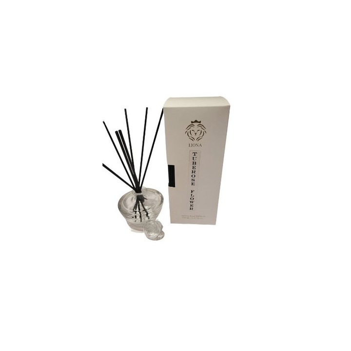Odorizant de camera cu bete, 200 ml, Tuberose Flower