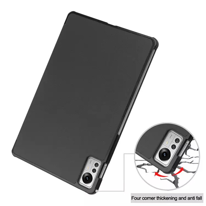 Кейс за Xiaomi Pad 5 Pro 12.4, FoldPro, X940, черен