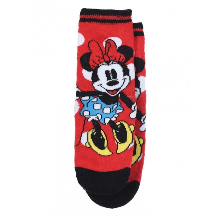 Нехлъзгащи чорапи Minnie Mouse 15834, Червен