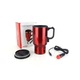 Cana termos electric auto din inox, functie incalzire, 12V, 450ml