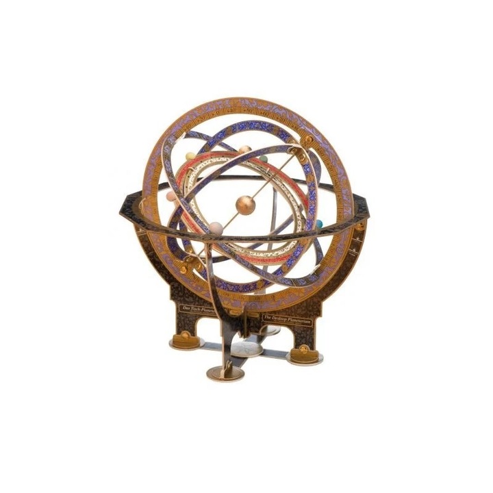 Set educativ astronomie, Planetariu de masa, functional, carton, 34 cm, 15 ani