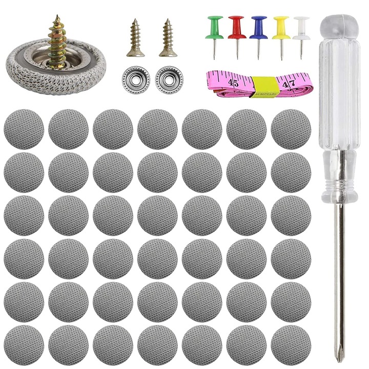 70 kapcsos készlet, az autó tetejének javításához, kompatibilis Audi, Opel, BMW, VW, bézs