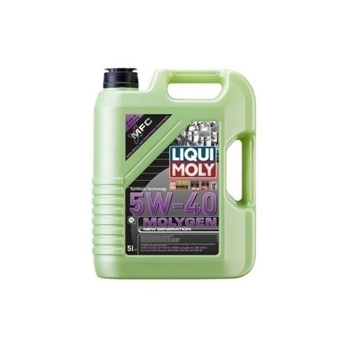 Ulei Liqui Moly Pentru Motor, Molygen New Generation, 5W40, Sintetic, 5L