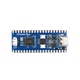 Платка RP2040-Plus-M Waveshare, Съвместима с Raspberry Pi Pico, Син