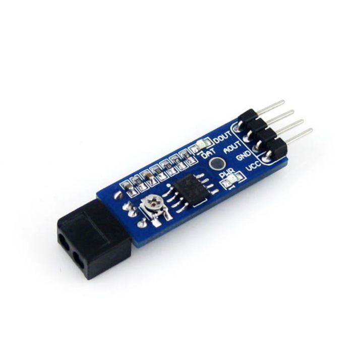 Senzor TCRT5000, Waveshare, Reflectorizant, Albastru/Negru