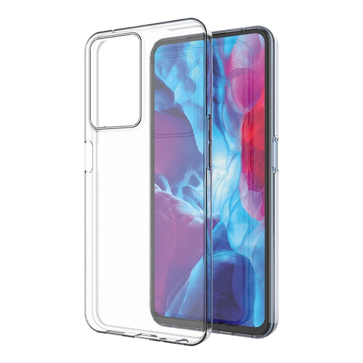 Védőtok Oppo A57 4G / A77 4G / Realme V23, ütésbiztos, U145, semleges