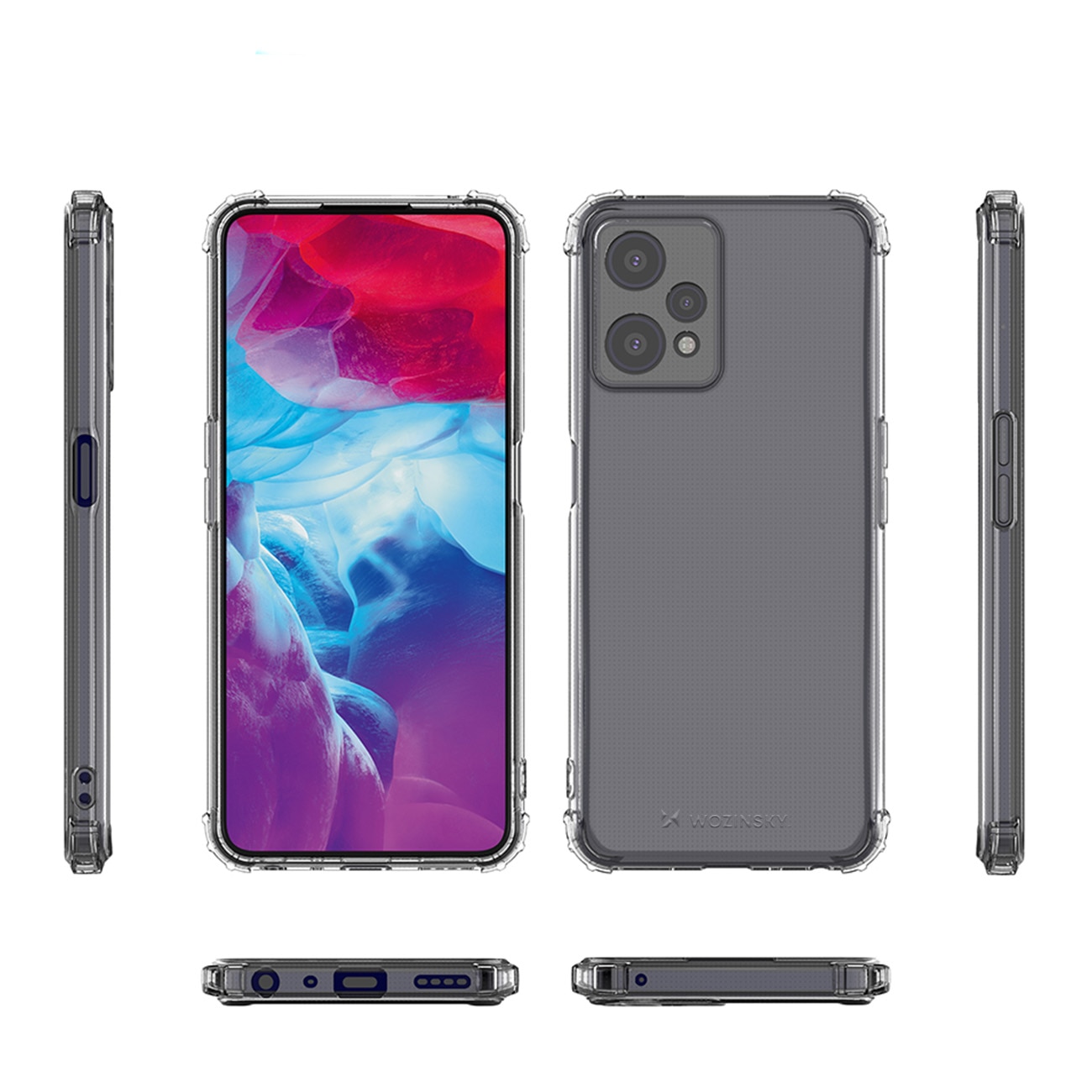 Husa Armor Wozinsky Anti Shock pentru Realme 9 Pro Plus / Realme 9, transparent