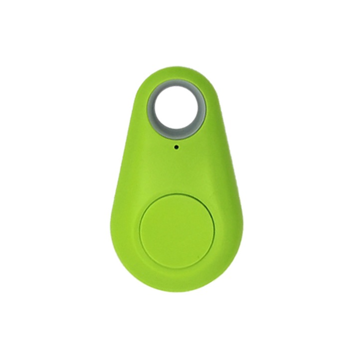 Ключодържател против загуба, с локация в реално време, Bluetooth, зелен