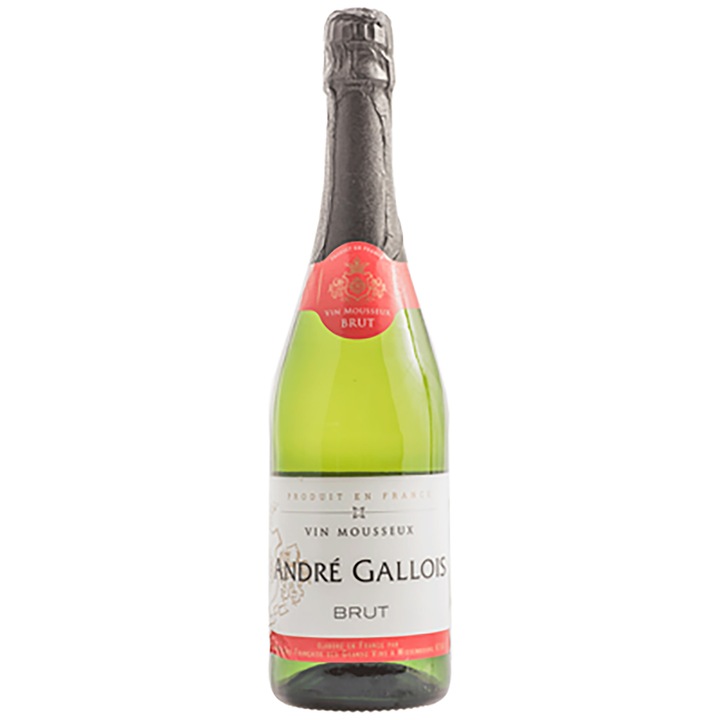 Vin spumant brut, Andre Gallois, 0.75 l