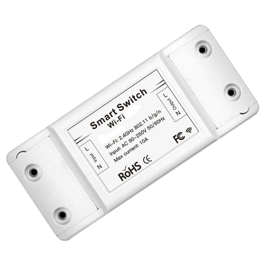 Контролно реле MOES, WiFi, Tuya Smart Life, Бял - eMAG.bg