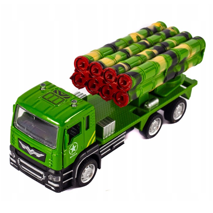 Midex 611564 rakétavető katonai jármű, zöld