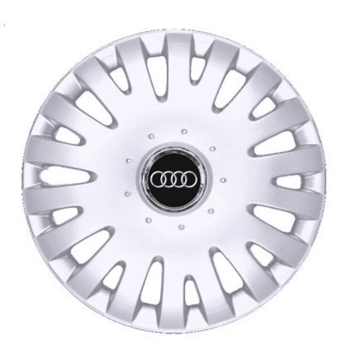 Комплект от 4 капачки за джанти Creative REY® R16, подходящи за 16-цолови джанти, за Audi, модел 403