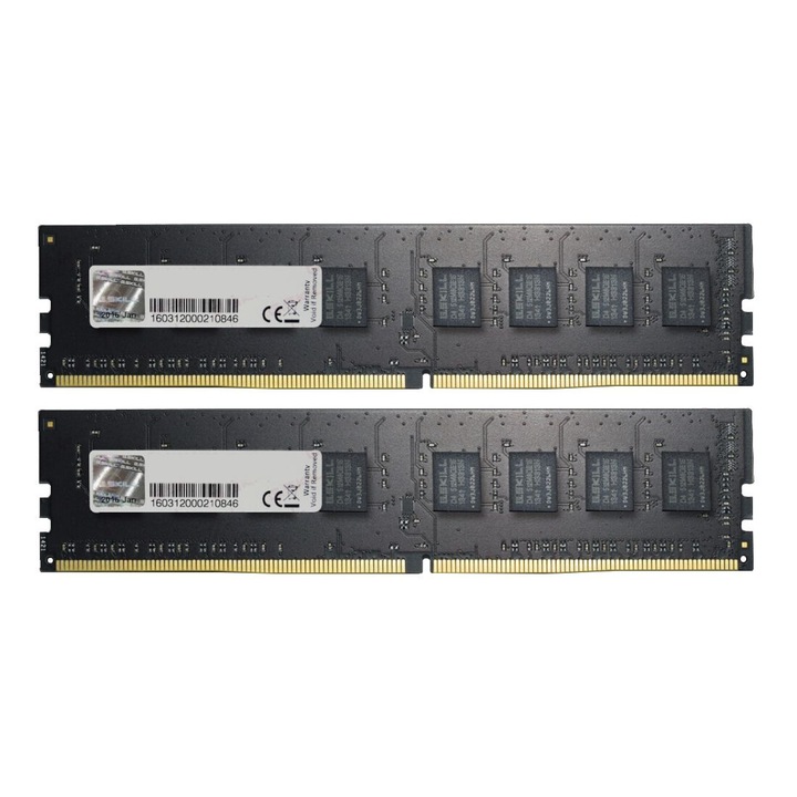 G.SKILL 8G DDR4 2133MHz Kit(2x4GB) Value, 178827, Memória