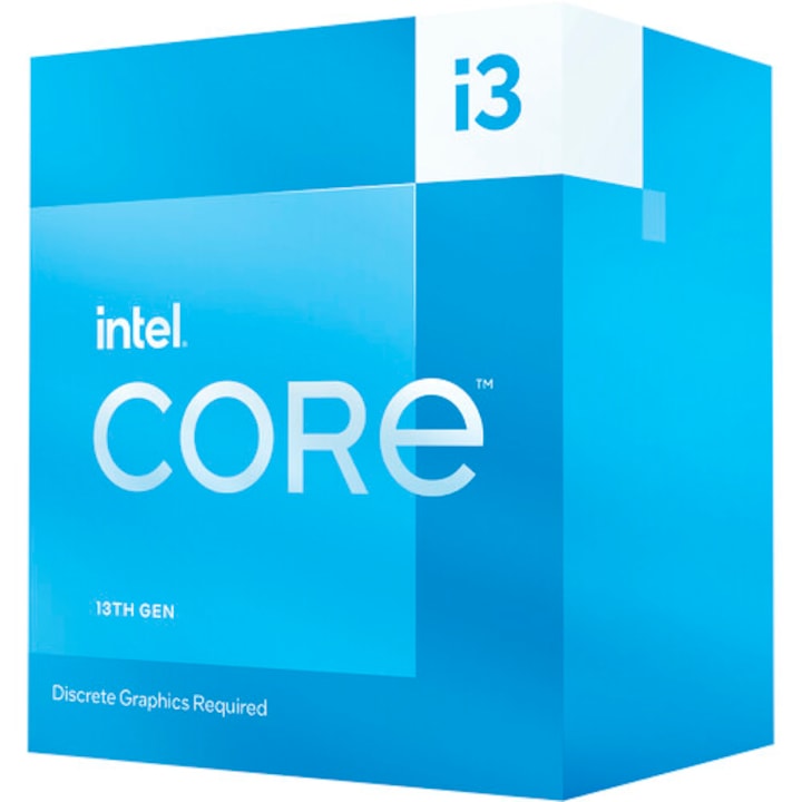 Процесор Intel® Core™ i3-13100F, 3.4GHz, 12MB, LGA1700 Box