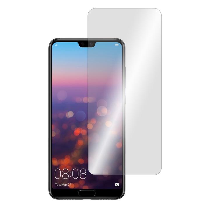 Folie protectie de sticla, Compatibila cu Huawei P20 Pro, Transparent