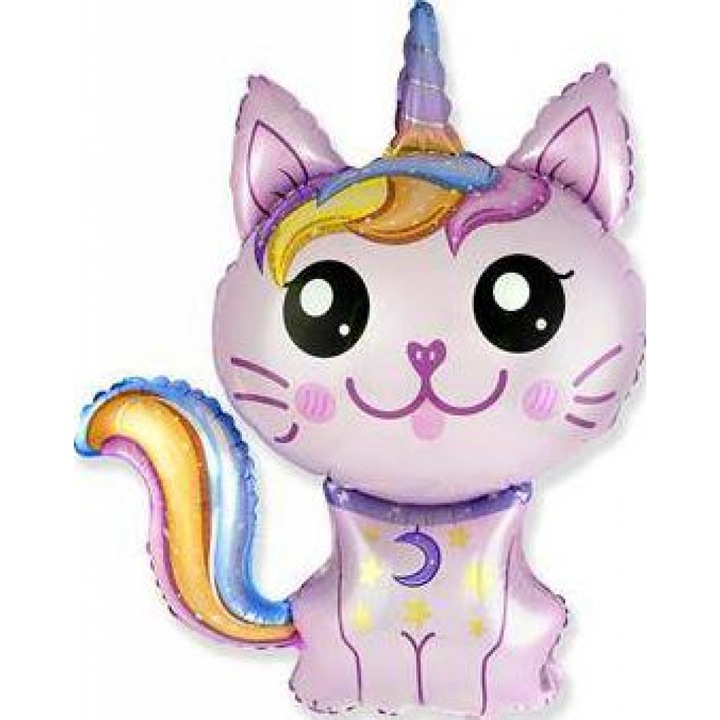 Magic Cat Pink cicás fólia lufi 61cm
