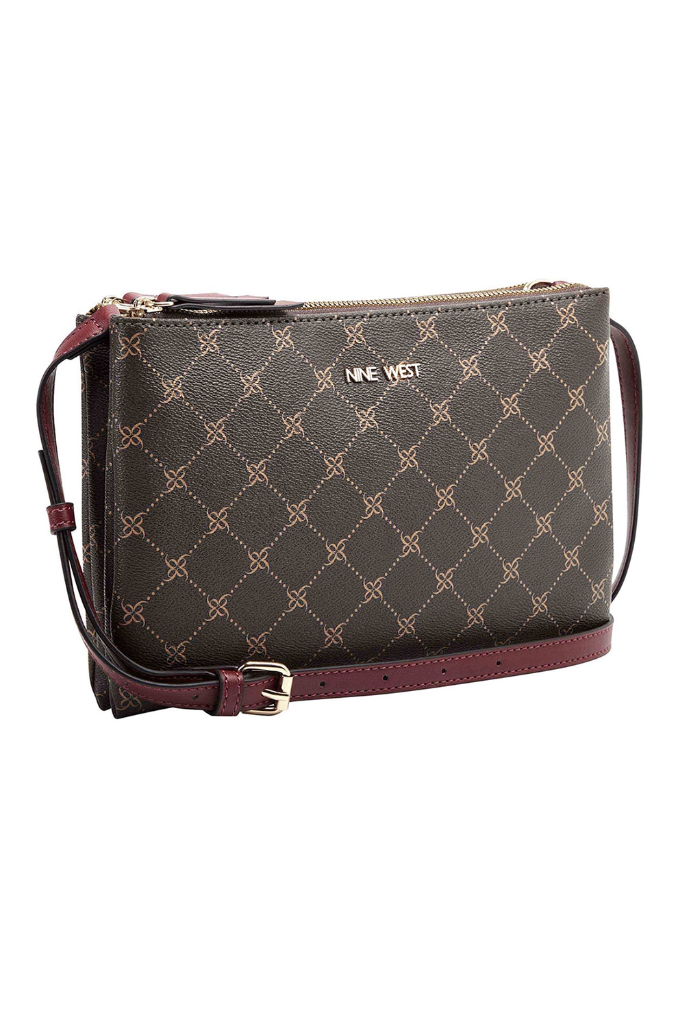 NINE WEST, Чанта Lianna, Тъмнокафяв eMAG.bg