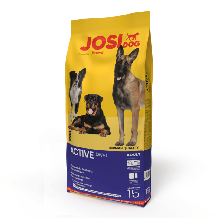 Суха храна за кучета Josera JosiDog Active, 15 кг