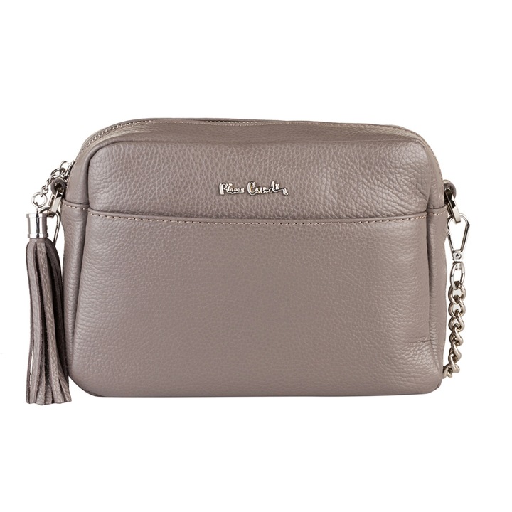 Дамска чанта Pierre Cardin PCL1652S, Сива, Малка