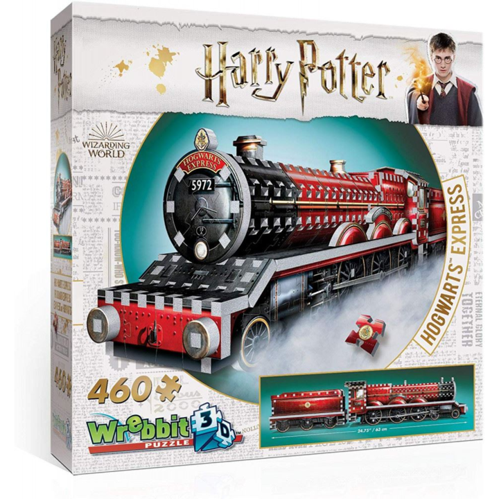 Пъзел BonsaiBp 3D Harry Potter Hogwarts Express, 460 части